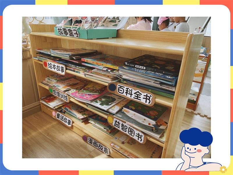 幼儿园大班区角 语言区创编绘本故事表演